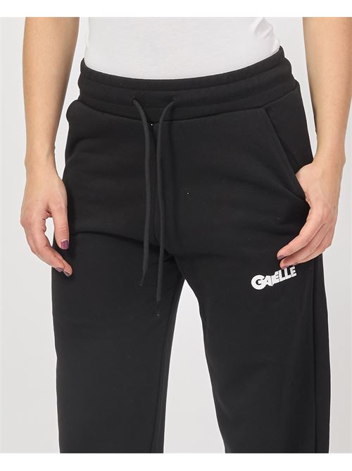 Pantaloni sportivi donna Gaelle Paris neri GAELLE PARIS | GAABW04302NE01